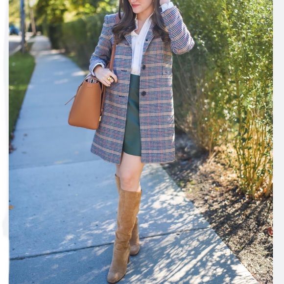 NWOT Cupcakes & Cashmere Oxford Houndstooth Jacket - Picture 2 of 12